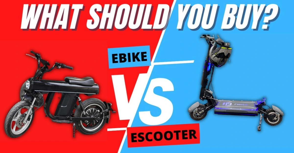 electric scooter vs electric bike a comparative discussion